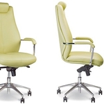 Кресла для руководителей,  SONATA steel chrome (с механизмом «Мультибло