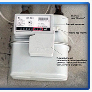Дистанционное снятие информации с счетчиков газа-тепла-воды-электроэне