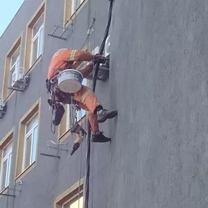 Высотные работы (утепление) фасадов квартир и стен без выходных Одеса