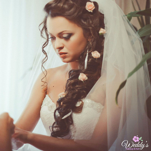 Европейские свадебные и вечерние прически и макияж в Одессе