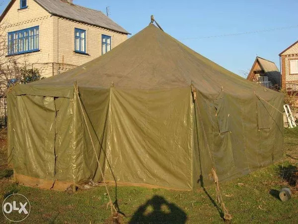 Продам тенты брезентовые,  палатки лагерные 10