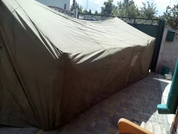 Продам тенты брезентовые,  палатки лагерные 13