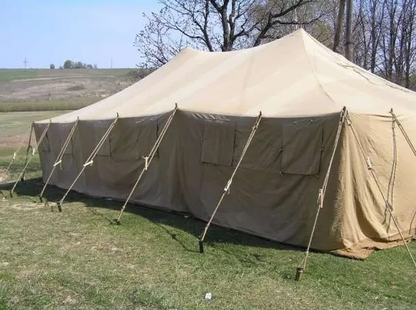  Тенты, навесы брезентовые, палатки армейские любых размеров, пошив 11
