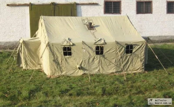  Тенты, навесы брезентовые, палатки армейские любых размеров, пошив 13