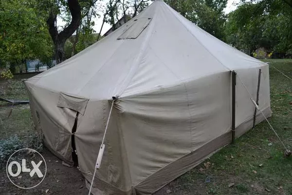  Тенты, навесы брезентовые, палатки армейские любых размеров, пошив 15