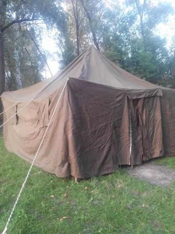  Тенты, навесы брезентовые, палатки армейские любых размеров, пошив 17