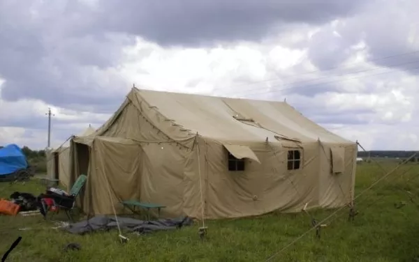 тенты брезентовые палатки армейские, лагерные, пошив под заказ 8
