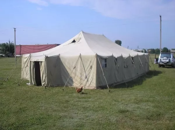 тенты брезентовые палатки армейские, лагерные, пошив под заказ 12
