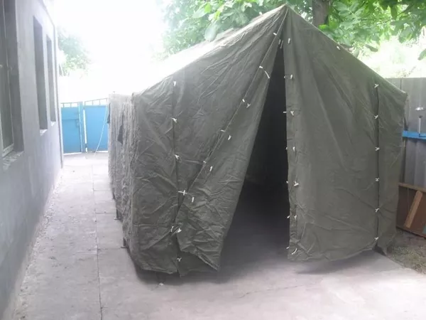 тенты брезентовые палатки армейские, лагерные, пошив под заказ 15