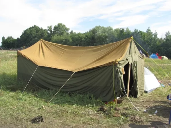 армейские тенты, палатки брезентовые, пошив 8