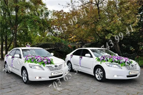 Аренда авто на свадьбу Toyota Camry в Одессе 2