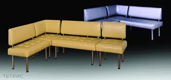 мягкий диван и кресло Тетрис,  секционный диван,  диван для дома,  баров,  кафе,  ресторанов,  для офисов 6