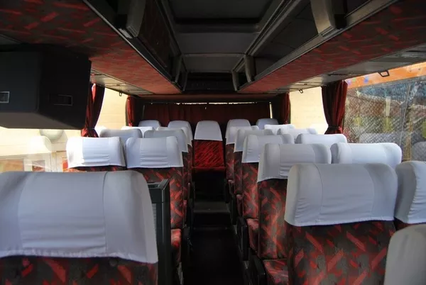 Пассажирские перевозки автобусами еврокласса на 49 мест. 5