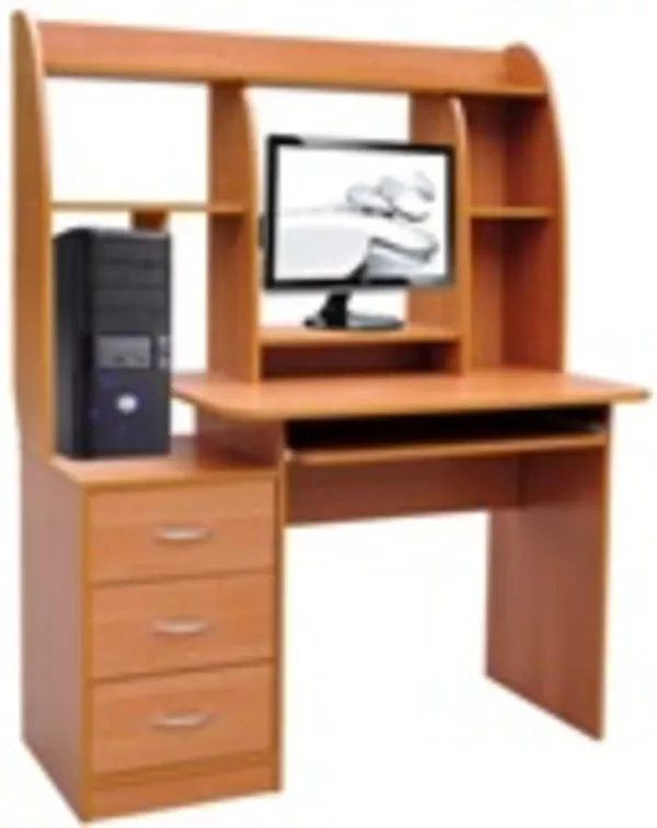 Стол компьютерный,  СПК-05,  РТВ,  для дома и офисов. Надстройки возможны