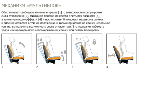 Кресла для руководителей,  SENATOR (с механизмом «Мультиблок»),  Офисные 3