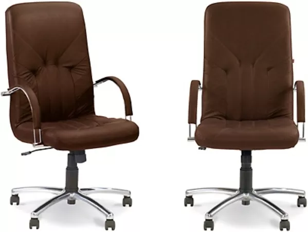 Кресла для руководителей,  MANAGER (с механизмом качания,  Офисные кресл 10