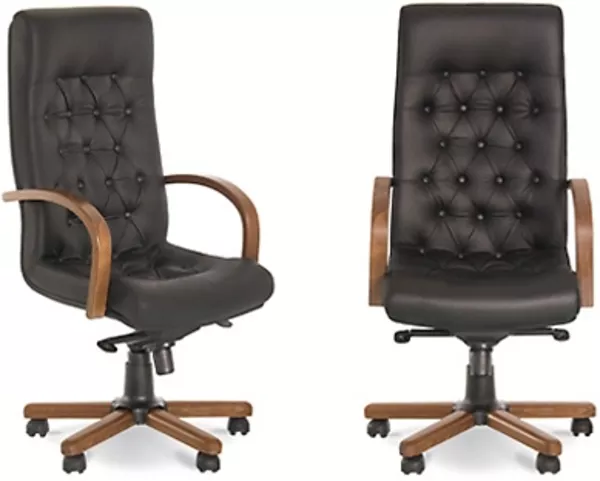 Кресла для руководителей,  FIDEL lux steel chrome (с механизмом «Мульти 5