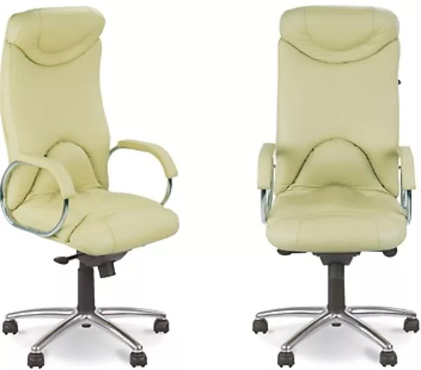 Кресла для руководителей,  ELF steel chrome (с механизмом «Мультиблок»)