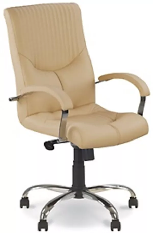 Кресла для руководителей,  GERMES steel chrome (с механизмом «Мультибло 3