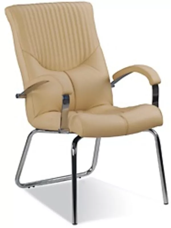 Кресла для руководителей,  GERMES steel chrome (с механизмом «Мультибло 4