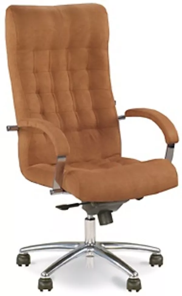 Кресла для руководителей,  LORD steel chrome (с механизмом «Мультиблок» 3