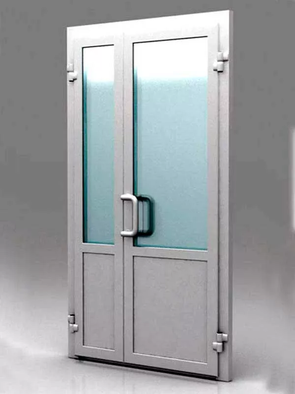 Металлопластиковые и алюминиевые межкомнатные двери 2