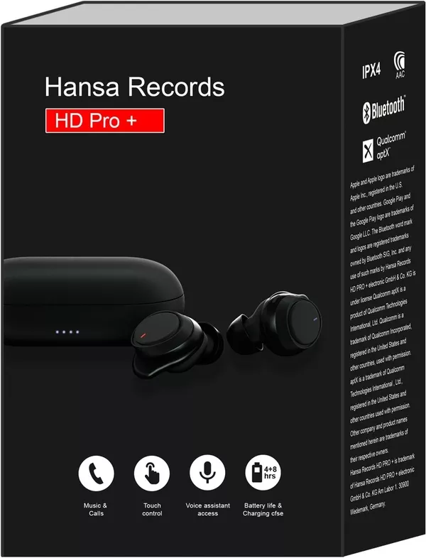 Продам Беспроводные наушники Hansa Records 2