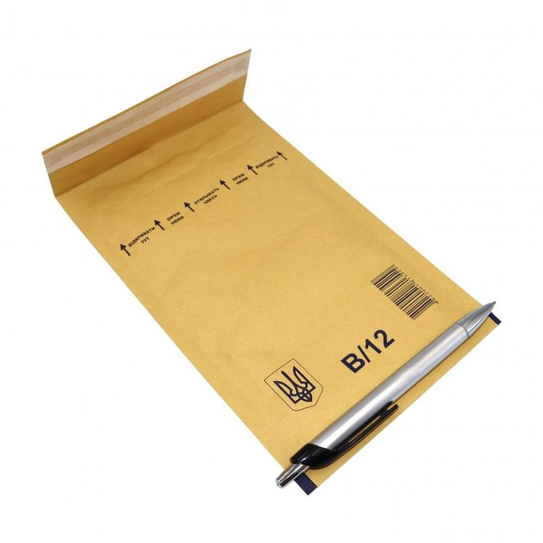 Бандерольні конверти,  пузирчаста плівка та пакети 5