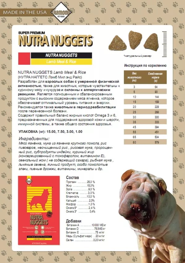 Доставка корма для собак супер премиум NUTRA GOLD ProBreeder 20 кг 9