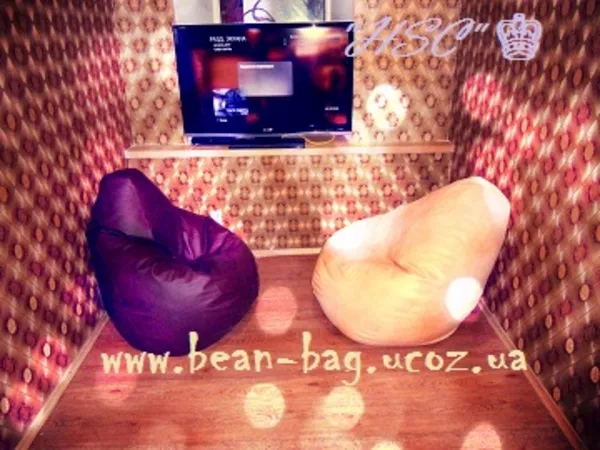 Кресло мешок Одесса. Бескаркасная мебель № 1 в Украине. Bean Bag. 2