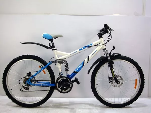 Продам новый горный двухподвесной велосипед Azimut Race +дисковые торм