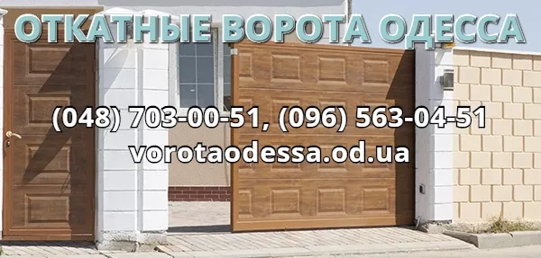 Купить автоматические ворота в Одессе 3
